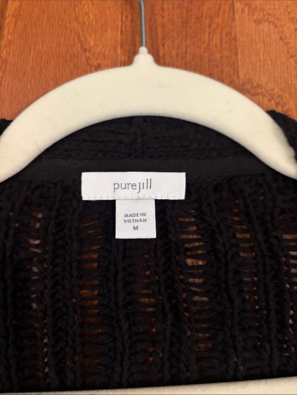 J. Jill Black Crochet Bundle - Cardigan and Dress - Size medium - Picture 8 of 16